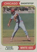 1974 Topps #501 Eddie Leon Baseball Card