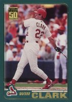 2001 Topps #104 Will Clark Baseball Card