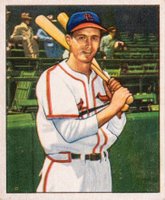 1950 Bowman #180 Harry Walker Baseball Card