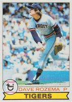 1979 Topps #33 Dave Rozema Baseball Card