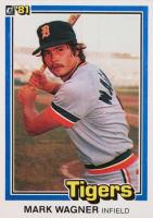 1981 Donruss #126 Mark Wagner Baseball Card