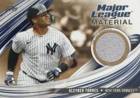 2023 Topps Major League Material Relics #MLMGT Gleyber Torres Gold Baseball Card