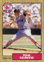 1987 O-Pee-Chee #49 Tom Seaver Baseball Card