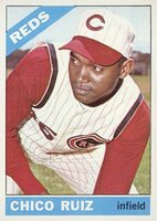 1966 Topps #159 Chico Ruiz Baseball Card