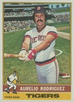 1976 Topps #267 Aurelio Rodriguez Baseball Card