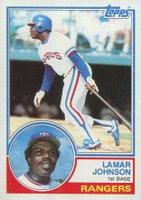 1983 Topps #453 Lamar Johnson Baseball Card
