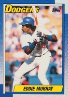 1990 Topps Tiffany #305 Eddie Murray Baseball Card