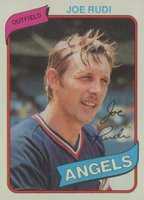 1980 Topps #556 Joe Rudi Baseball Card
