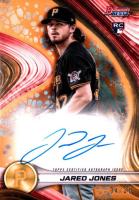 2024 Bowman's Best Best of 2024 Autographs #B24JJ Jared Jones Orange Refractor Baseball Card