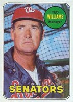 1969 Topps #650 Ted Williams Baseball Card