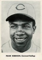 1961 Jay Publishing # Frank Robinson Portrait-Pose to Neck Baseball Card
