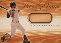 2001 SP Game Bat Piece of the Game #TS Tim Salmon Baseball Card