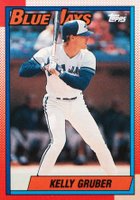 1990 Topps #505 Kelly Gruber Baseball Card