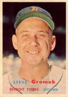 1957 Topps #258 Steve Gromek Baseball Card