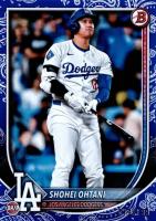 2025 Bowman #17 Shohei Ohtani Purple Pattern Baseball Card