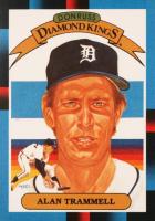 1988 Leaf #4 Alan Trammell Diamond Kings Baseball Card