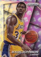 2014 Panini Prizm SP Variation #26 Magic Johnson Prizm Basketball Card
