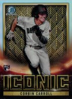 2023 Bowman Chrome Bowman Iconic #BI18 Corbin Carroll Baseball Card