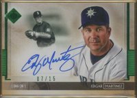 2020 Topps Transcendent Collection Autographs #EM Edgar Martinez Variation-Emerald Baseball Card
