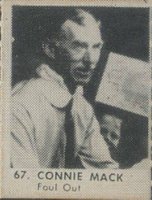 1950 R423 #67 Connie Mack Baseball Card