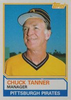 1983 Topps #696 Chuck Tanner Baseball Card