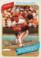 1980 Topps #69 Rick Williams Baseball Card