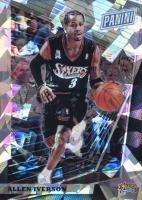 2018 Panini National VIP #77 Allen Iverson Cracked Ice Basketball Card