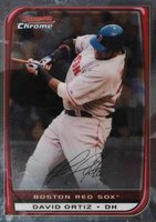 2008 Bowman Chrome #47 David Ortiz Refractor Baseball Card