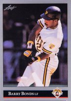 1992 Leaf #275 Barry Bonds Baseball Card