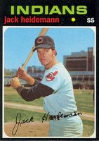 1971 Topps #87 Jack Heidemann Baseball Card