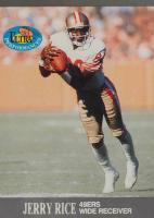 1991 Ultra Performances #9 Jerry Rice Football Card
