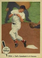 1959 Fleer Ted Williams #53 1954- Ted's Comeback Is A Success Baseball Card