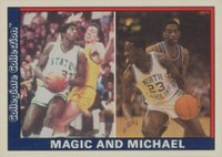 1991 Collegiate Collection 12th National # Magic & Michael 12th Nat. Promo Basketball Card