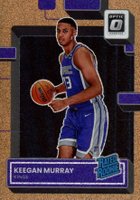 2022 Panini Donruss Optic #214 Keegan Murray Copper Glitter Basketball Card