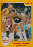 1985 Star Crunch 'N' Munch #9 George Gervin Basketball Card