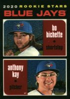 2020 Topps Heritage #52 Anthony Kay/Bo Bichette Chrome Baseball Card