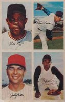 1969 MLB Photostamps # Mays/Hands/Callison/Clemente Panel-Hand Cut Baseball Card