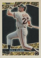 1993 Topps Black Gold #2 Will Clark Baseball Card