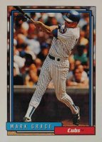 1992 Topps #140 Mark Grace Baseball Card