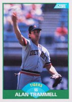 1989 Score #110 Alan Trammell Baseball Card