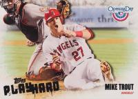 2013 Topps Opening Day Play Hard #3 Mike Trout Baseball Card