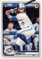 2020 Bowman #52 Bo Bichette Baseball Card