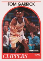 1989 Hoops #91 Tom Garrick Basketball Card