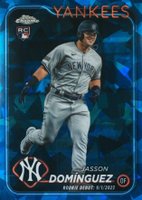 2024 Topps Chrome Sapphire Update Series #175 Jasson Dominguez Baseball Card