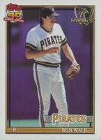 1991 Topps Desert Shield #29 Bob Walk Baseball Card