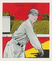 1933 Tattoo Orbit # Mel Harder Baseball Card