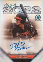 2022 Bowman Draft Class of 2022 Autographs #C22ADB Dylan Beavers Baseball Card