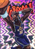 2014 Panini Excalibur Kaboom #36 Karl Malone Basketball Card