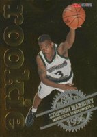 1996 Hoops Rookie #17 Stephon Marbury Basketball Card