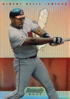 1995 Bowman's Best #50 Albert Belle Red Refractor Baseball Card